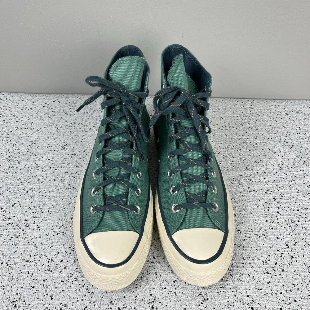 Converse Chuck 70 Color Fade High Top Shoes Sneakers‎ Green Mens 9 Womens 11 - Picture 5 of 9